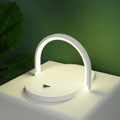 3-in-1 Wireless Charging Lamp & Phone Stand | Trendora Hub World