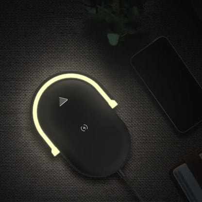 3-in-1 Wireless Charging Lamp & Phone Stand | Trendora Hub World