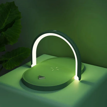 3-in-1 Wireless Charging Lamp & Phone Stand | Trendora Hub World