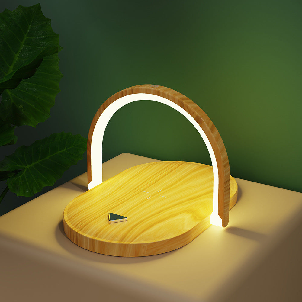 3-in-1 Wireless Charging Lamp & Phone Stand | Trendora Hub World